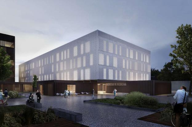 Formalizado el contrato de las obras de la primera fase de la nueva Facultad de Medicina de la UEx en Badajoz Formalizado el contrato de las obras de la primera fase de la nueva Facultad de Medicina de la UEx en Badajoz