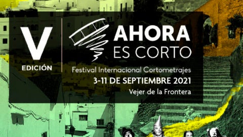 Cartel del festival 'Ahora en Corto' de Vejer