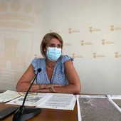 La delegada de Obras, María de los Ángeles Rico La delegada de Obras, María de los Ángeles Rico