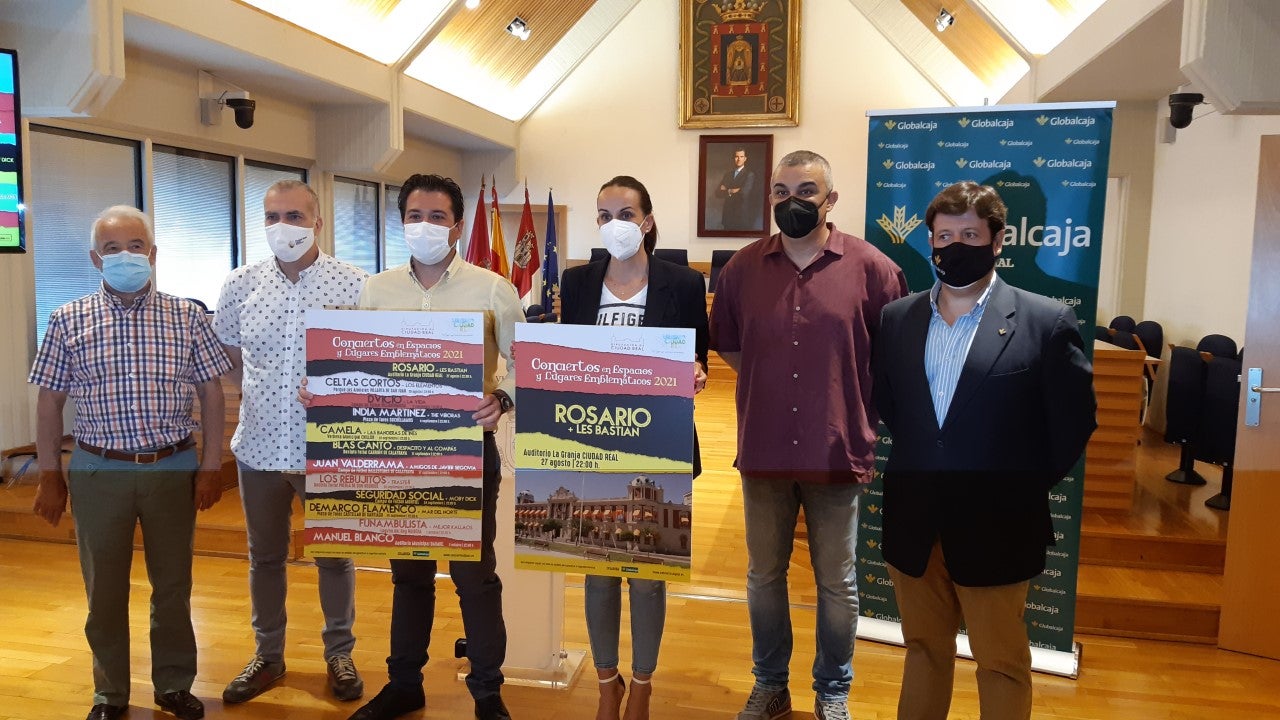 Esta semana arrancan los "Conciertos en Espacios y Lugares Emblemáticos" con la actuación de Rosario en Ciudad Real Esta semana arrancan los "Conciertos en Espacios y Lugares Emblemáticos" con la actuación de Rosario en Ciudad Real