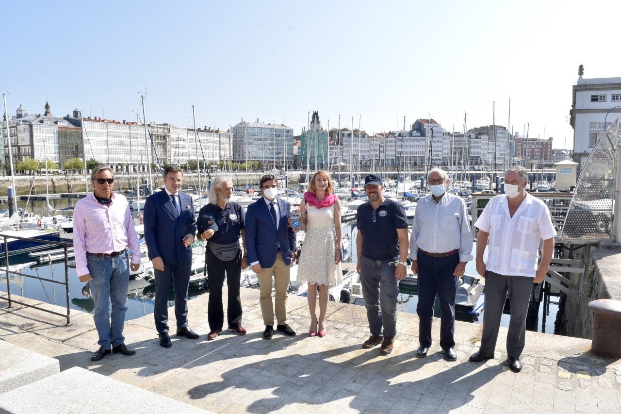Una expedición rusa alrededor del mundo hace escala en A Coruña Una expedición rusa alrededor del mundo hace escala en A Coruña