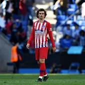 Imagen de archivo de Antoine Griezmann en el Atlético de Madrid Imagen de archivo de Antoine Griezmann en el Atlético de Madrid