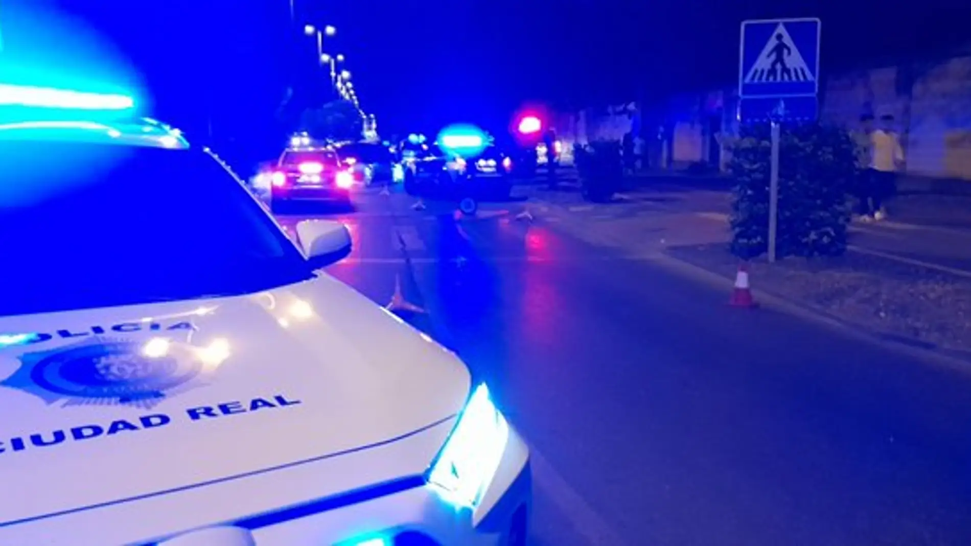 Un vehículo de la Policía Local de Ciudad Real Un vehículo de la Policía Local de Ciudad Real