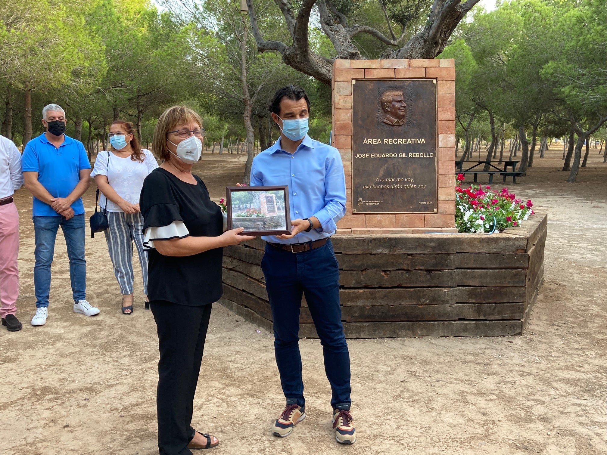 Homenaje a Eduardo Gil Rebollo coincidienedo con el primer aniversario de su falecimiento Homenaje a Eduardo Gil Rebollo coincidienedo con el primer aniversario de su falecimiento
