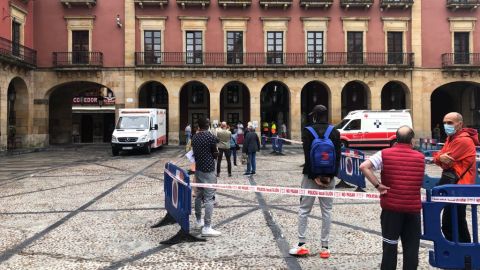 Vacunaci&oacute;n contrala COVID sin cita en la Plaza Mayor de Gij&oacute;n