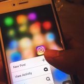 Aplicación de Instagram en el móvil