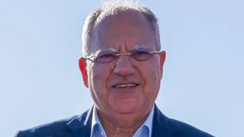 El presidente del Cabildo de La Gomera, Casimiro Curbelo El presidente del Cabildo de La Gomera, Casimiro Curbelo