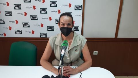 Eva Masías en los estudios de Onda Cero Ciudad Real Eva Masías en los estudios de Onda Cero Ciudad Real