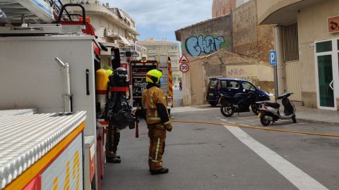 Incendio en la Vila Joiosa Incendio en la Vila Joiosa