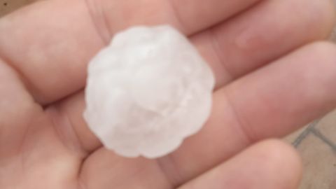 granizo en Terrinches