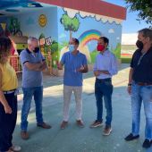 Visita a La Algaida, con Víctor Mora y Javier Porrúa