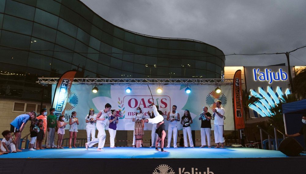 El evento 'Oasis Market Fest' del centro comercial L'Aljub de Elche. 