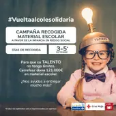 Carrefour y Cruz Roja promueven la ‘Vuelta al Cole Solidaria’ a favor de la infancia en vulnerabilidad social Carrefour y Cruz Roja promueven la ‘Vuelta al Cole Solidaria’ a favor de la infancia en vulnerabilidad social