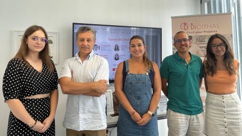 El equipo de investigación de Biothas El equipo de investigación de Biothas