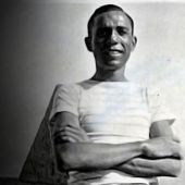 El poeta Miguel Hernández. 