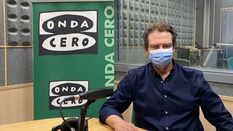 Jos&eacute; Mart&iacute;nez Ayarza, este viernes, en los estudios de OCR