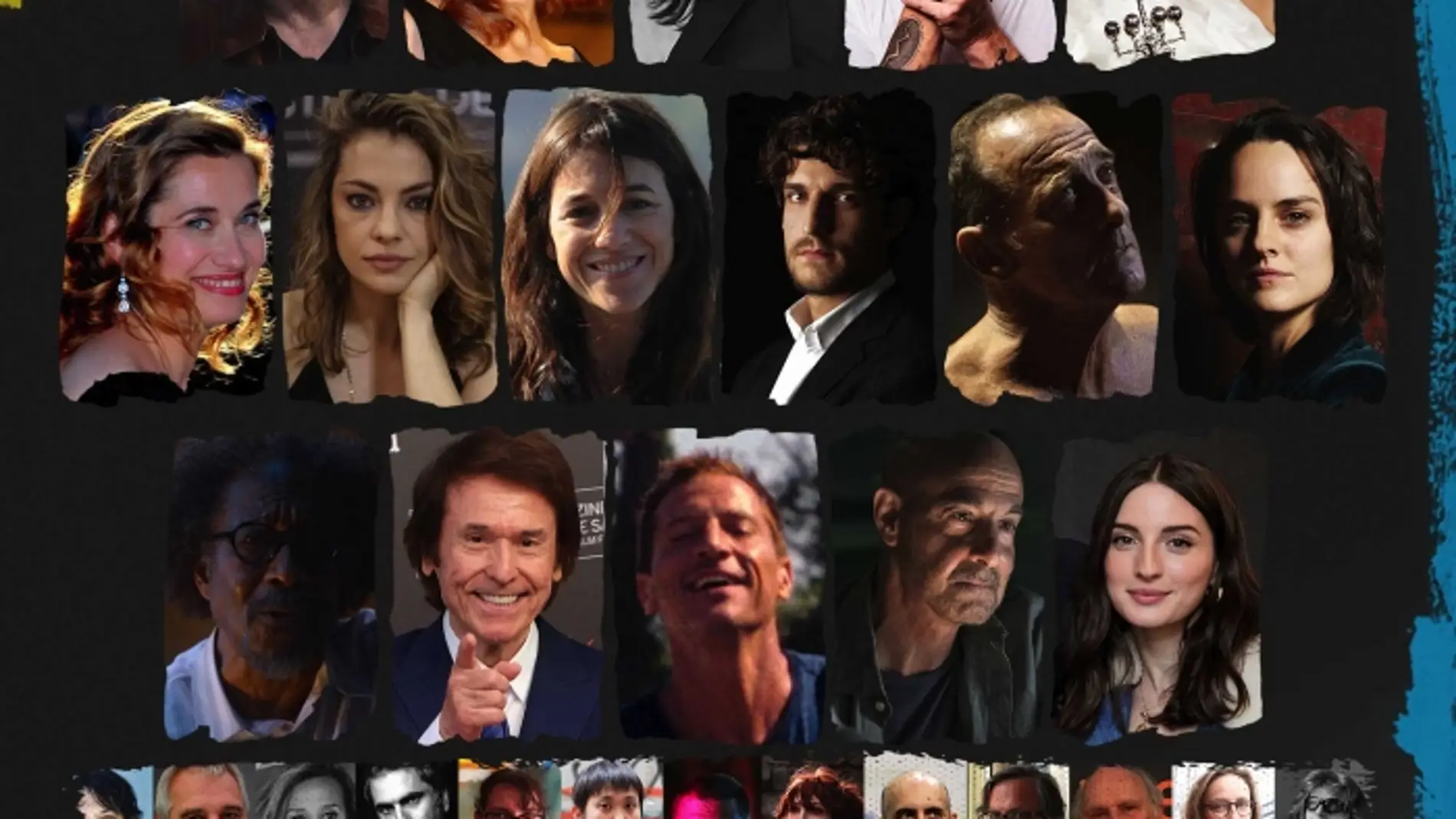 Protagonistas de la 69 edición del Festival de Cine