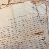 La carta de amor que le escribió un soldado a su novia en 1974