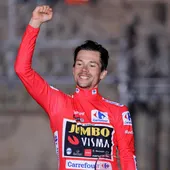 El ciclista esloveno Primoz Roglic El ciclista esloveno Primoz Roglic