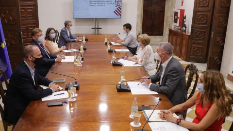 Mesa Interdepartamental de la Generalitat Valenciana frente al coronavirus.