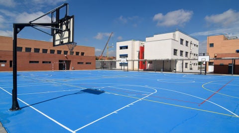 Obras en el colegio Beethoven de Torrej&oacute;n de Ardoz