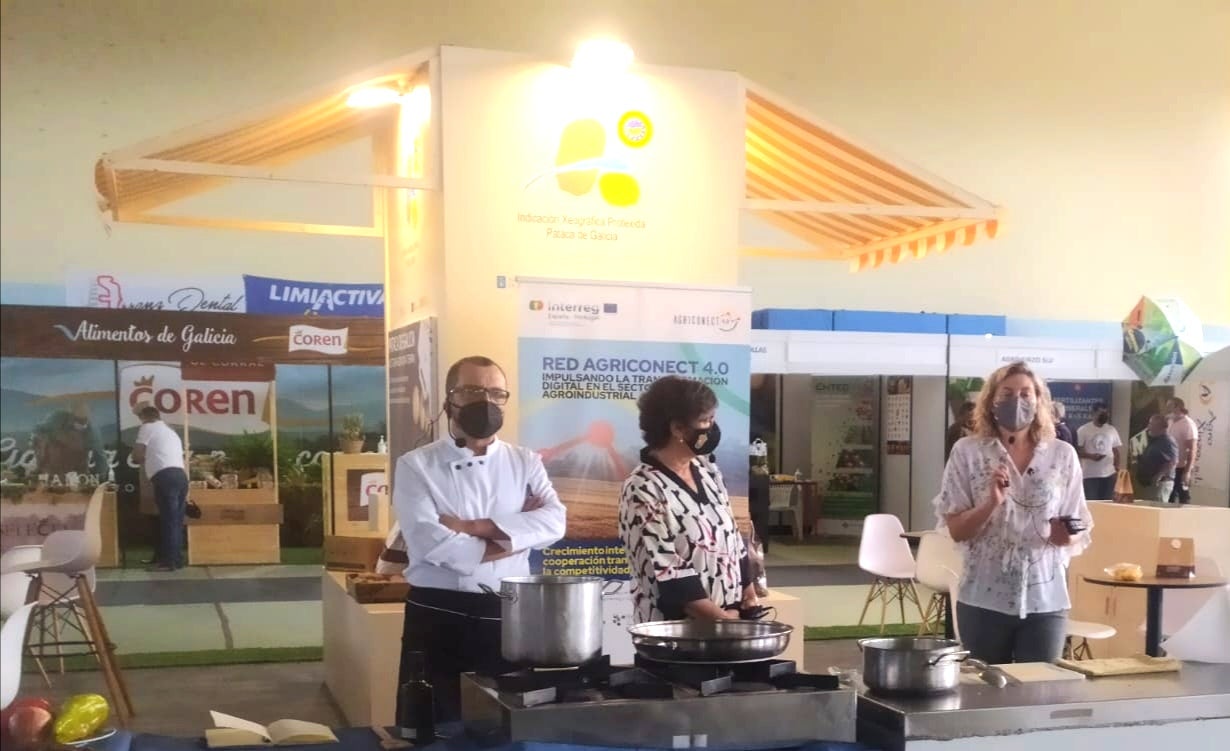 Visita da xerente do Inorde á xornada de clausura de Alimagro 2021 Visita da xerente do Inorde á xornada de clausura de Alimagro 2021