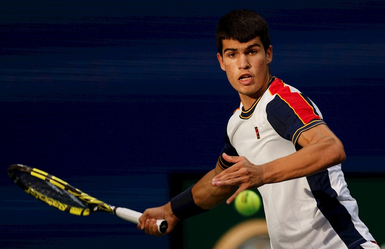 Carlos Alcaraz, el nuevo talento del tenis español Carlos Alcaraz, el nuevo talento del tenis español