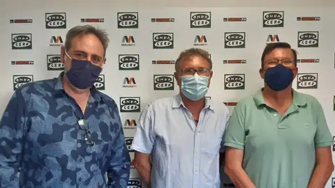 Manuel Jiménez, Juan Carlos Fresneda y Juan Antonio Javaloyes Manuel Jiménez, Juan Carlos Fresneda y Juan Antonio Javaloyes