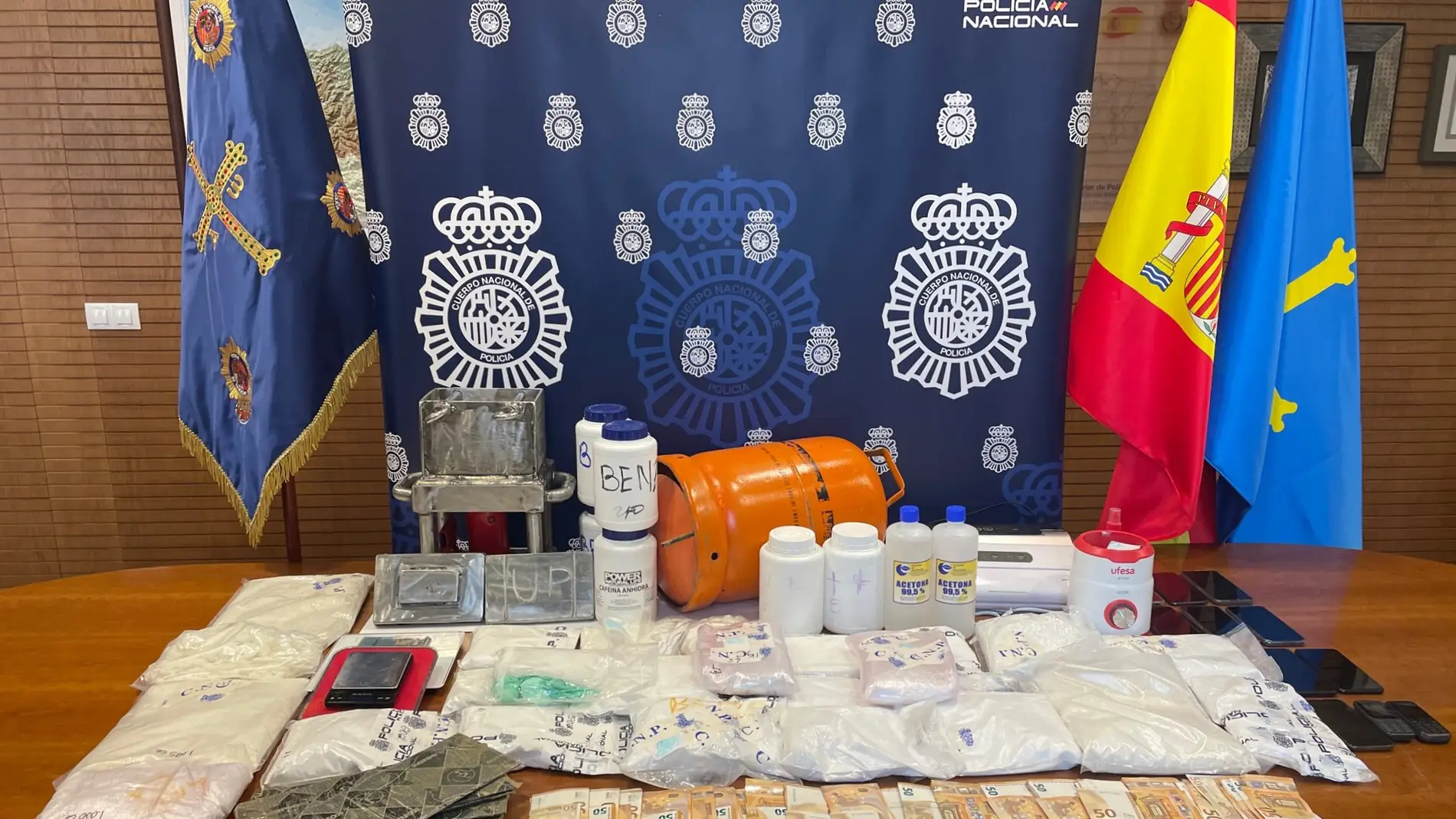 Desarticulada una banda de venta de cocaína que operaba desde Oviedo