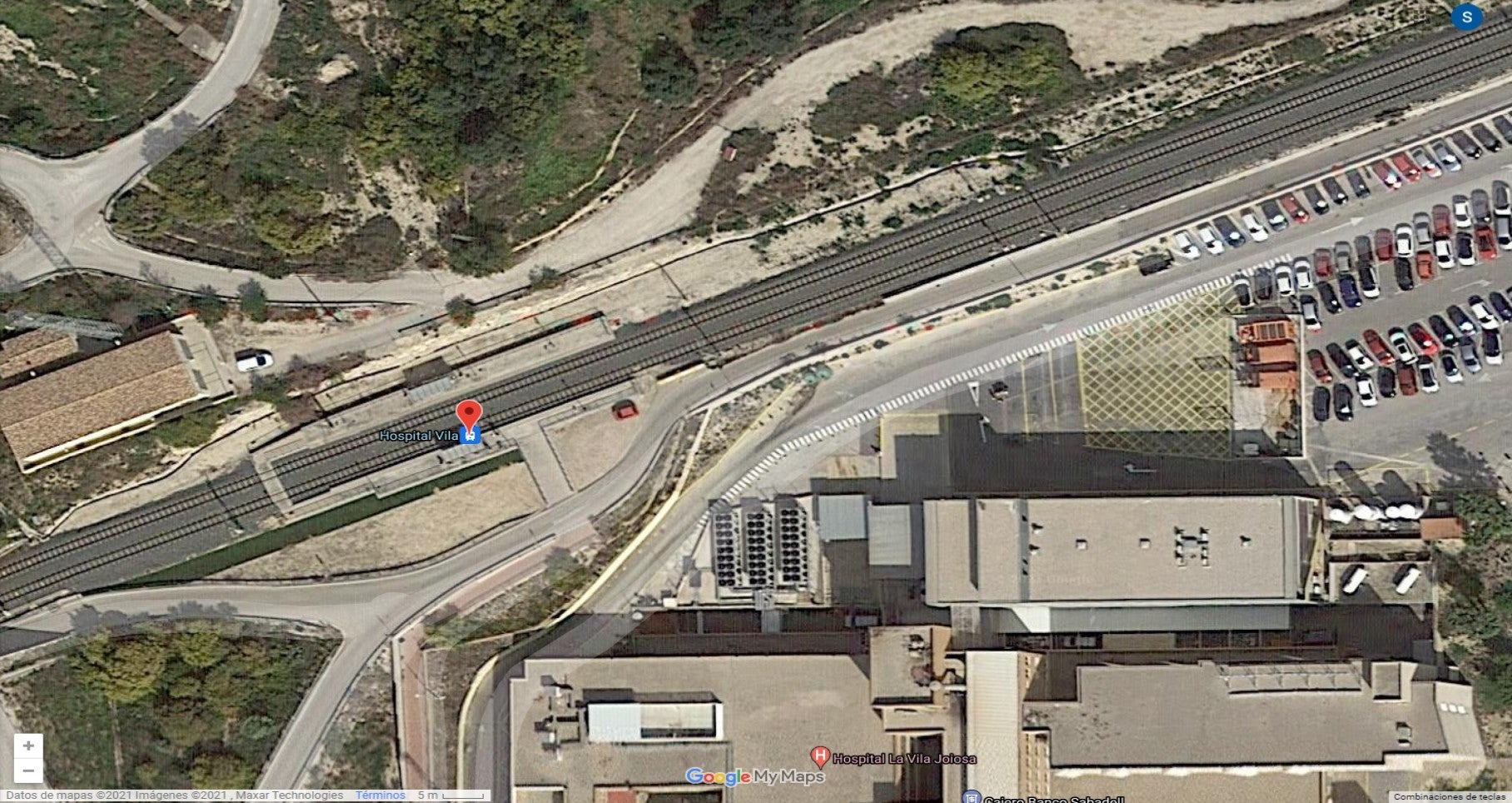 A partir de mañana cambian los accesos al apeadero del TRAM en el Hospital Comarcal A partir de mañana cambian los accesos al apeadero del TRAM en el Hospital Comarcal