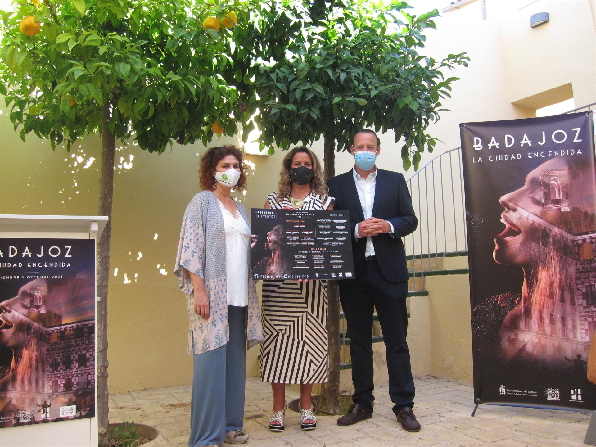 El programa 'Badajoz, la ciudad encendida' continúa en septiembre y octubre con música, teatro o rutas El programa 'Badajoz, la ciudad encendida' continúa en septiembre y octubre con música, teatro o rutas