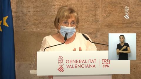 La consellera Ana Barceló La consellera Ana Barceló