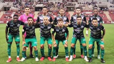 Once del Racing en Las Gaunas Once del Racing en Las Gaunas