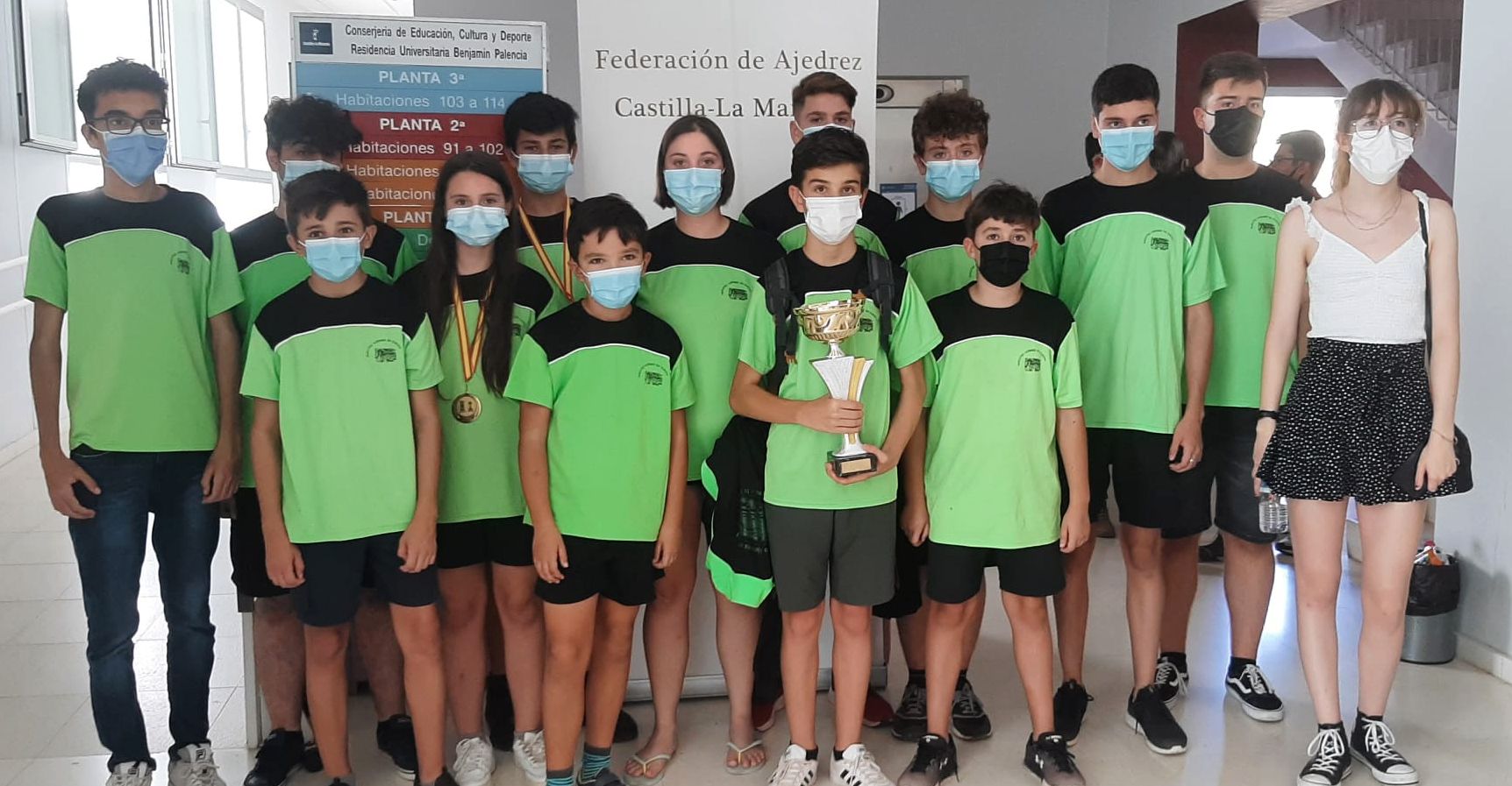 El juvenil de Nuestro Ajedrez en Europa, Subcampeón de Castilla-La Mancha El juvenil de Nuestro Ajedrez en Europa, Subcampeón de Castilla-La Mancha