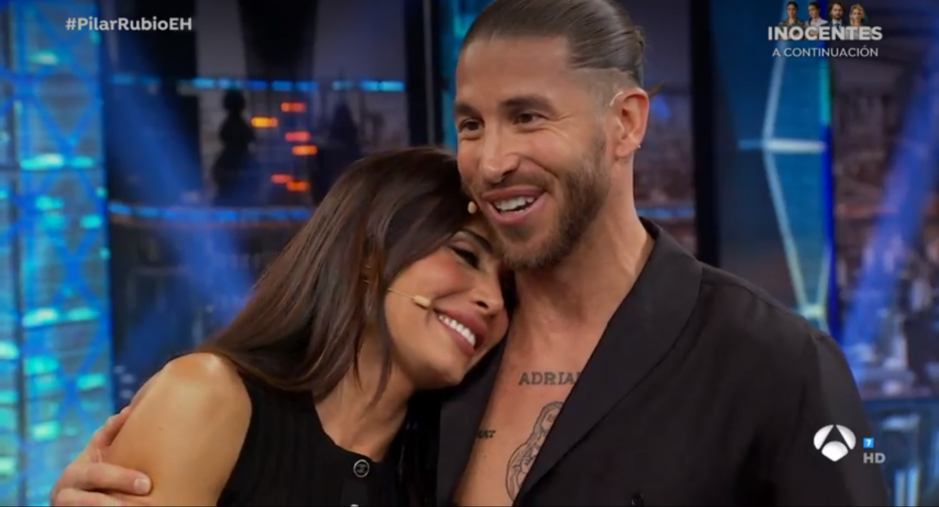 Sergio Ramos da una sorpresa a Pilar Rubio en El Hormiguero Sergio Ramos da una sorpresa a Pilar Rubio en El Hormiguero