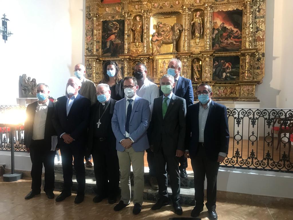 La Consejería de Cultura y Turismo y la Fundación Iberdrola España ponen en valor el retablo mayor de la iglesia de San Martín en Villarmentero de Campos La Consejería de Cultura y Turismo y la Fundación Iberdrola España ponen en valor el retablo mayor de la iglesia de San Martín en Villarmentero de Campos