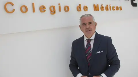Pedro Navarro, presidente del colegio de Médicos de Málaga. Salud.