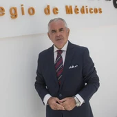 Pedro Navarro, presidente del colegio de Médicos de Málaga. Pedro Navarro, presidente del colegio de Médicos de Málaga.