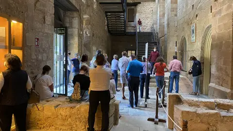 El Monasterio de Santa María la Real ha recibido más de 7.000 visitantes este verano Patrimonio