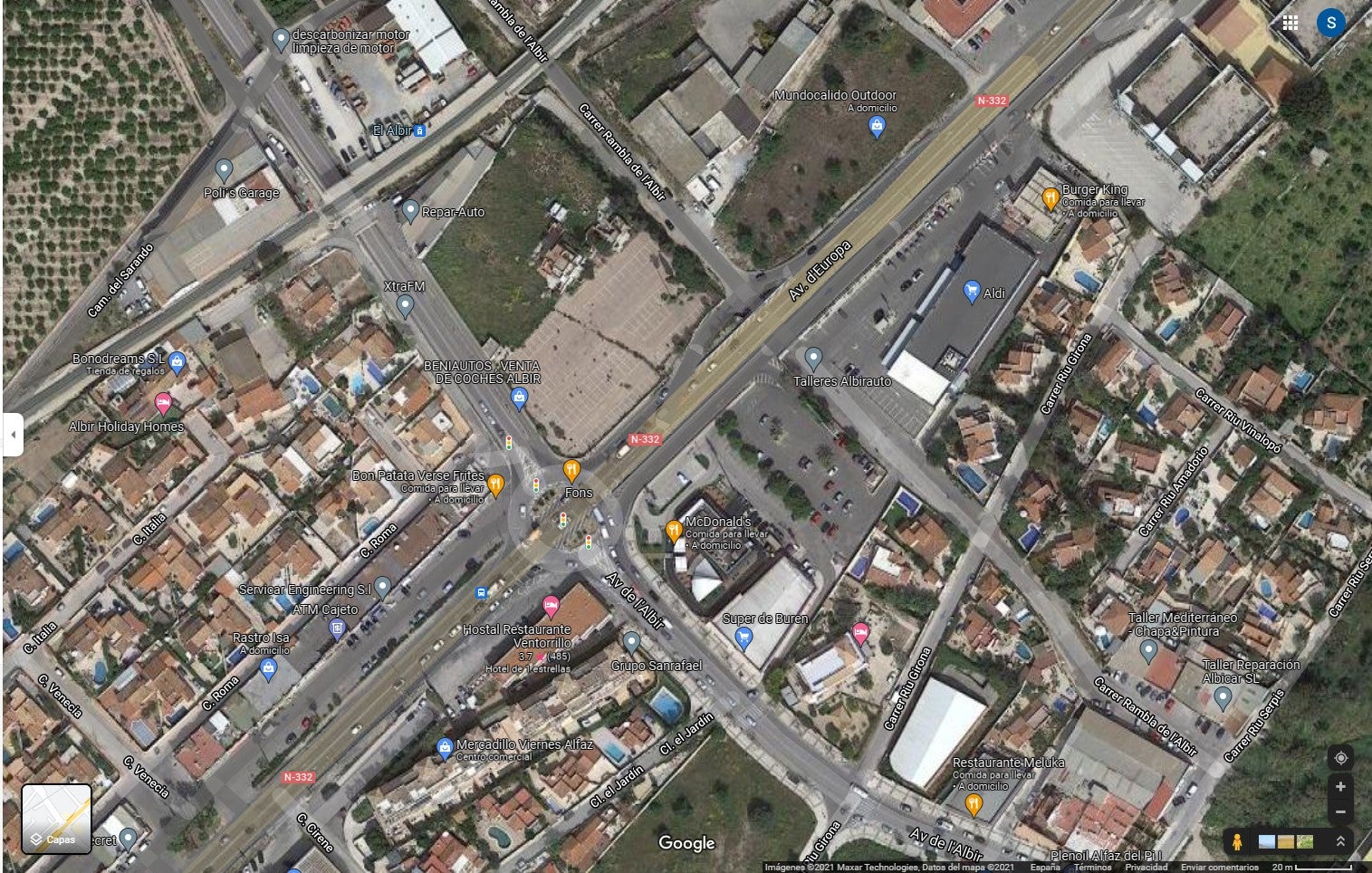 L'Alfàs del Pi abre el plazo de alegaciones para la rotonda de la N-332 L'Alfàs del Pi abre el plazo de alegaciones para la rotonda de la N-332