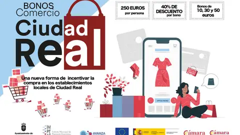 Cartel anunciador de los "Bonos del Comercio" Cartel anunciador de los "Bonos del Comercio"