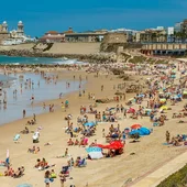 Playa de Santa María, en Cádiz Playa de Santa María, en Cádiz