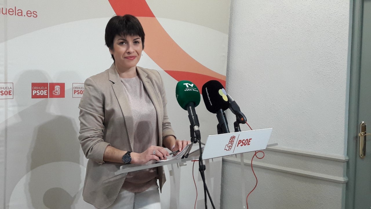 Carolina Gracia, Portavoz socialista, Orihuela no puede soportar estar sin presupuestos desde 2017 Carolina Gracia, Portavoz socialista, Orihuela no puede soportar estar sin presupuestos desde 2017