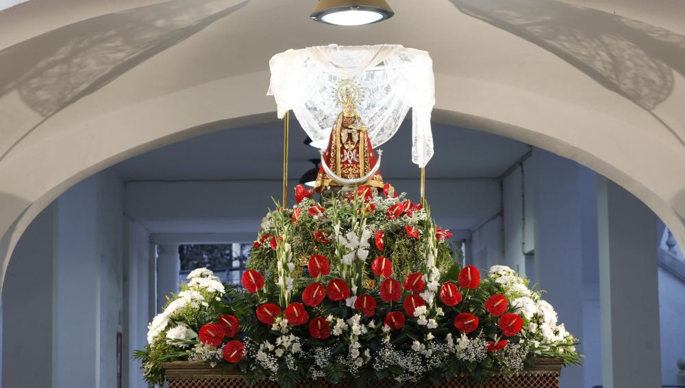 Imagen de la Virgen de los Llanos 