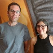 Samuel M. Delgado y Helena Girón, directores de 'Eles transportan a morte', en la Mostra de Venecia 2021