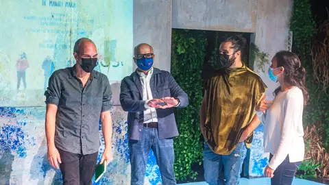 O Teatro Principal estrea a obra "A lúa vai encuberta" os días 10, 11 e 12 de setembro Presentación da obra " A lúa vai encuberta"