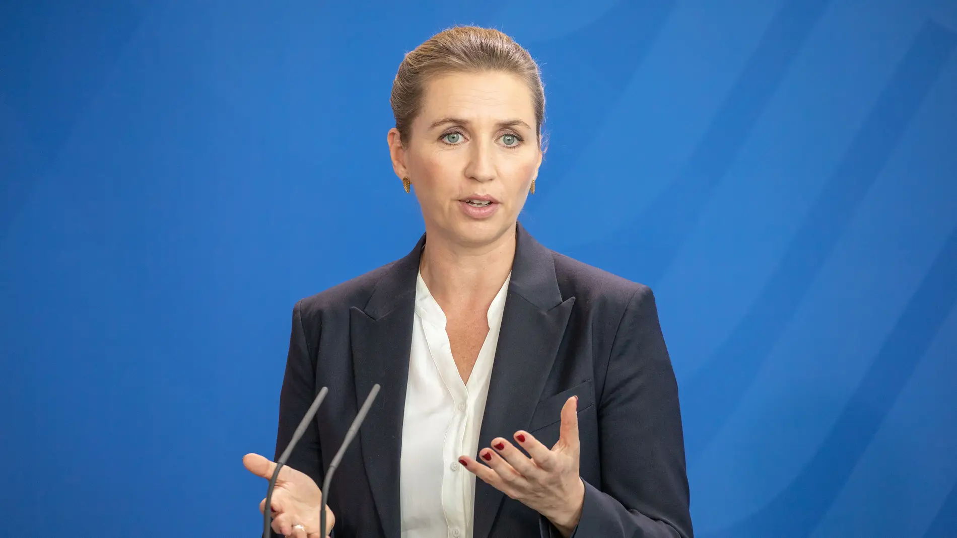 La primera ministra danesa, Mette Frederiksen