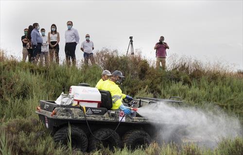 Diputación refuerza hoy y mañana los tratamientos contra mosquitos en la provincia Diputación refuerza hoy y mañana los tratamientos contra mosquitos en la provincia