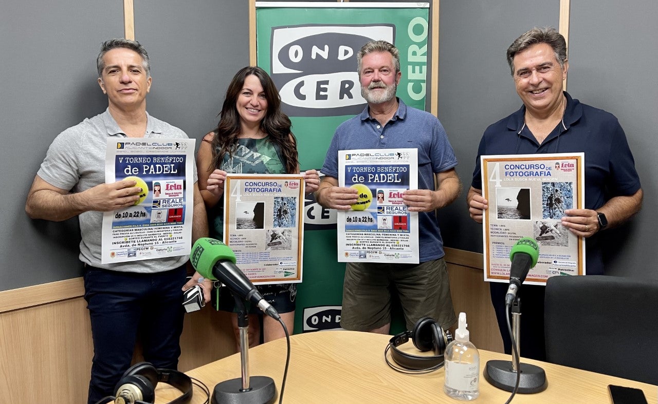La asociación alicantina Lola Busca Nueva Imagen recupera sus actividades solidarias con un torneo de pádel y un concurso de fotografía La asociación alicantina Lola Busca Nueva Imagen recupera sus actividades solidarias con un torneo de pádel y un concurso de fotografía