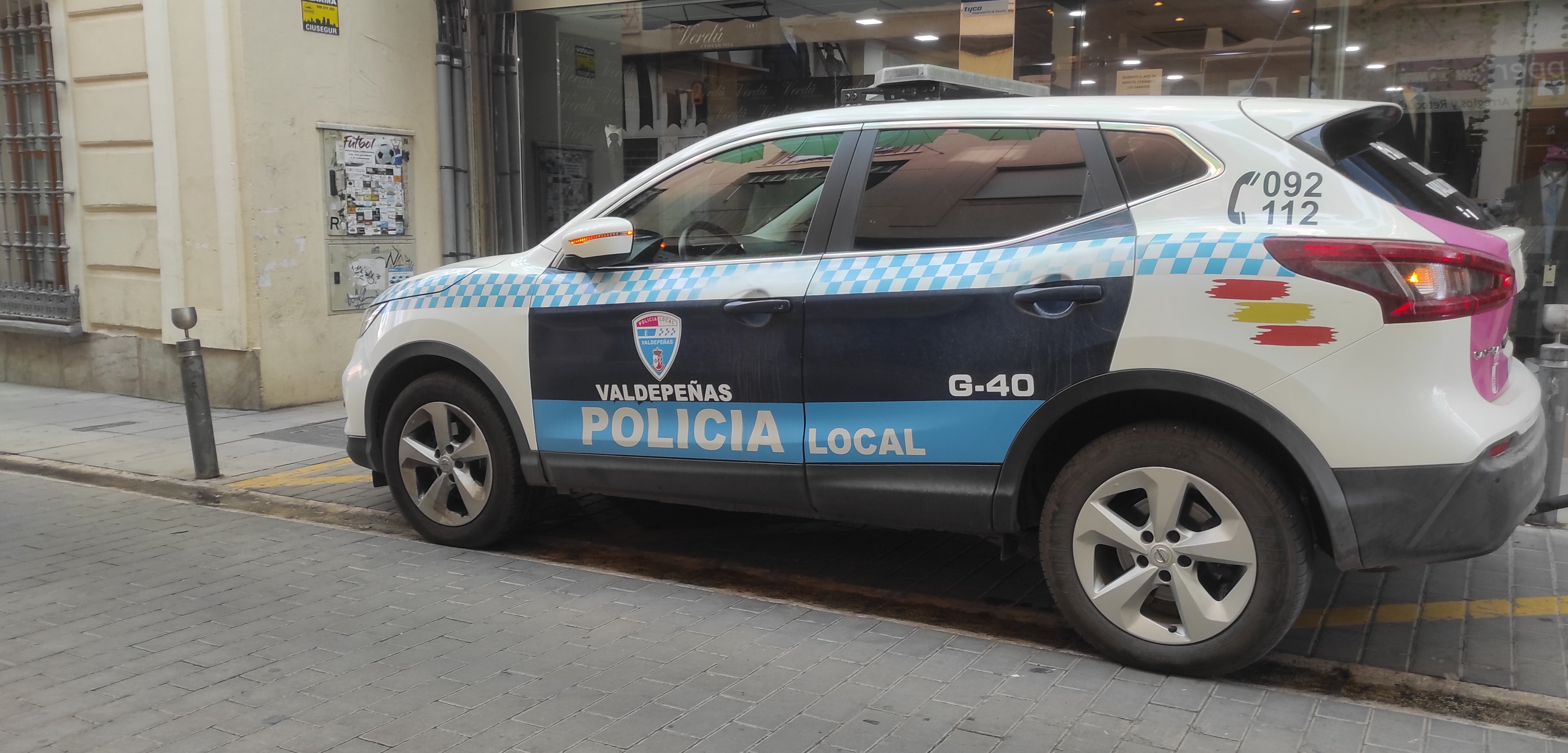 Una mujer herida leve en un atropello en Valdepeñas Una mujer herida leve en un atropello en Valdepeñas
